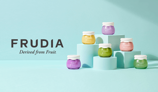 Faceți cunoștință! Frudia: “Derived from fruit”. Derivat din fructe. Produs 100% vegan.
