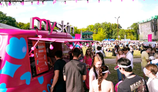 MySkin la Summer Fest 2025: Beauty Lounge, SPF-station și distracții pentru toți