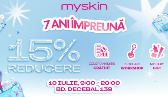 Sărbătorim 7 ani împreună!