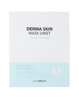 the SAEM Mască pentru față Derma Skin Mask Sheet Hydro Calming, 1 buc