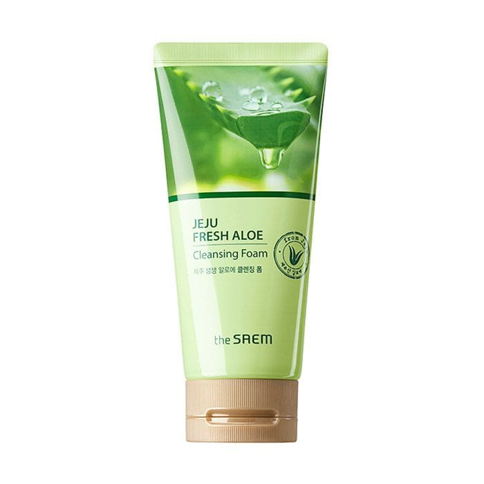 the SAEM Spumă de curățare pentru față Jeju Fresh Aloe, 150 ml