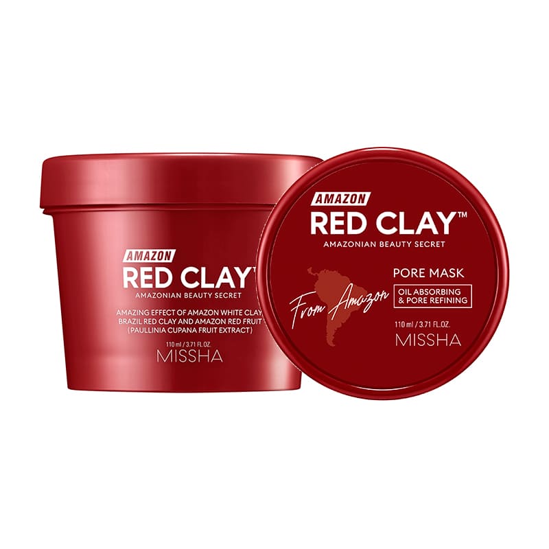 Missha Очищающая маска для лица Amazon Red Clay, 110 мл