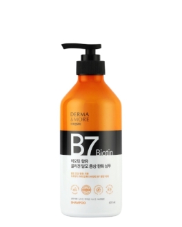 Derma and More Шампунь против выпадения B7 Biotin, 600 мл