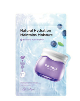 Frudia Mască hidratantă din țesătură Natural Hydration Blueberry, 1 buc