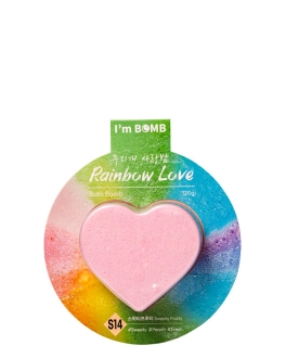 IM BOMB Гейзер для ванны Rainbow Love Sweety Fruity, 120 г
