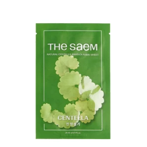 the SAEM Успокаивающая тканевая маска Natural Centella, 1 шт