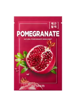 the SAEM Восстанавливающая тканевая маска Natural Pomegranate, 1 шт