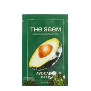 the SAEM Тканевая маска Natural Avocado, 1 шт