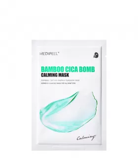 MEDIPEEL Успокаивающая тканевая маска Bamboo Cica Bomb Calming, 1 шт