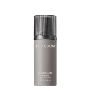 the SAEM Очищающая кислородная маска Gem Miracle Black Pearl O2 Bubble, 105 г