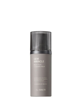the SAEM Очищающая кислородная маска Gem Miracle Black Pearl O2 Bubble, 105 gr