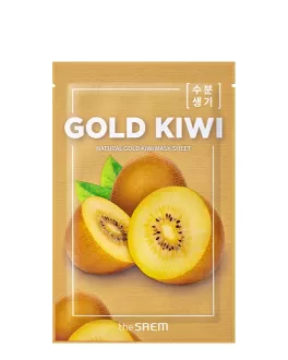 the SAEM Восстанавливающая тканевая маска для лица Natural Gold Kiwi, 1 шт