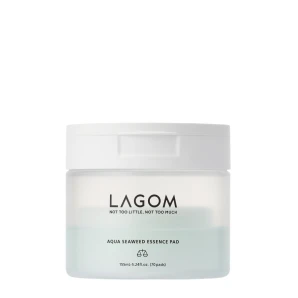 LAGOM Discuri-toner Aqua Seaweed Essence Pad, 70 buc