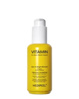MEDIPEEL Ser iluminator pentru față RX Green Vitamin, 70 ml