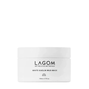 LAGOM Mască cu argilă White Kaolin Mud Mask, 110 ml