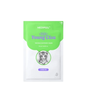 MEDIPEEL Mască din țesătură Young Cica PDRN Trouble Soothing, 25 ml
