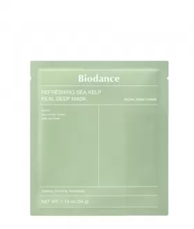 Biodance Mască de față din hidrogel Refreshing Sea Kelp, 1 buc