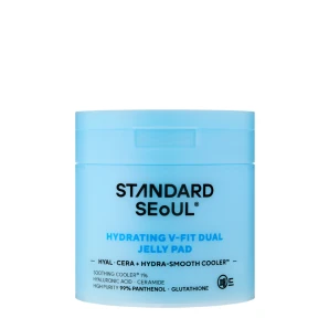 STANDARD SEOUL Discuri-toner cu efect de mască Hydrating V-Fit Dual Jelly Pad, 60 buc
