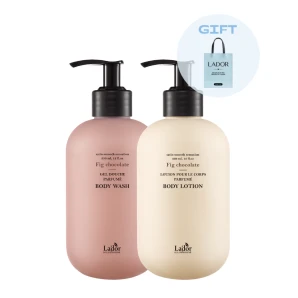 LADOR Set pentru hidratarea corpului Fig Chocolate, 2 buc