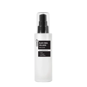 Coxir Emulsie anti-îmbătrânire pentru față Black Snail Collagen, 100 ml
