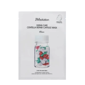 JMsolution Mască din țesătură Derma Care Centella Repair Capsule Mask, 1 buc