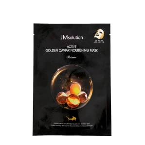 JMsolution Mască rejuvenantă din țesătură Active Golden Caviar, 30 ml