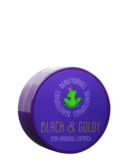BEAUTYDRUGS Patch-uri cu hidrogel Black and Goldy, 60 buc