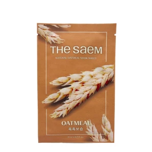 the SAEM Mască din țesătură pentru față Natural Oatmeal, 1 buc