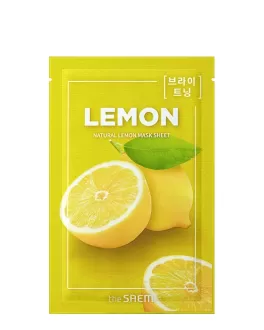 the SAEM Mască iluminatoare din țesătură Natural Lemon, 1 buc
