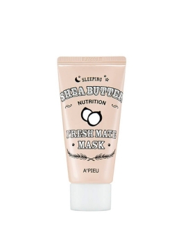 Apieu Mască de noapte hrănitoare pentru față Shea Butter, 50 ml