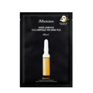 JMsolution Mască din țesătură ultra-subțire Water Luminous S.O.S. Ampoule Vita Mask Plus, 1 buc