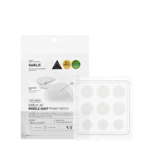 VT COSMETICS Patch-uri antiinflamatorii Garlic AC Reedle Shot Point Patch, 9 buc