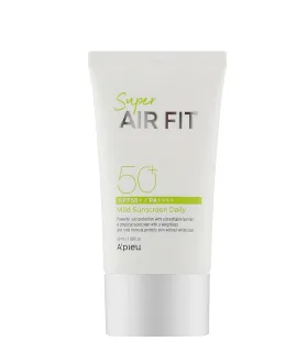 Apieu Cremă cu protecție solară Super Air Fit Mild Daily SPF50+ PA+++, 50 ml