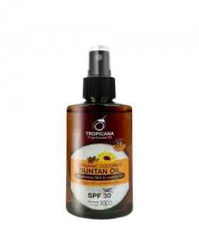 TROPICANA Ulei pentru bronz Suntan Oil SPF 30, 100 ml