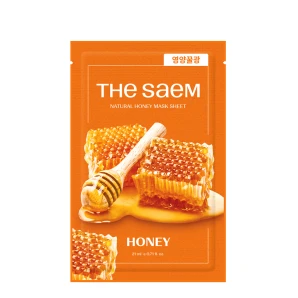 the SAEM Mască regenerantă din țesătură Natural Honey, 1 buc