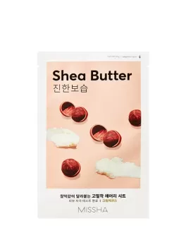 Missha Mască nutritivă din țesătură Airy Fit Shea Butter, 1 buc