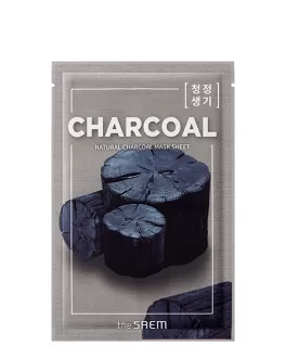 the SAEM Тканевая маска для лица Natural Charcoal, 1 шт