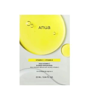 Anua Mască din țesătură Vitamin C Blemish Serum Mask, 1 buc