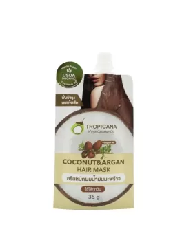 TROPICANA Mască regenerantă de păr Coconut Hair Mask, 35 g