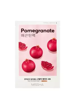 Missha Mască regenerantă din țesătură Airy Fit Pomegranate, 1 buc