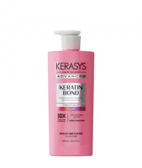 KERASYS Восстанавливающий кондиционер Keratin Bond Volume, 600 мл