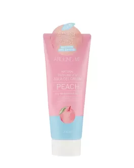 Around Me Cremă-gel pentru corp Peach, 230 ml