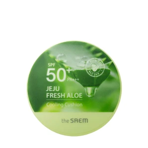 the SAEM Cushion revigorant Jeju Fresh Aloe SPF50+ PA+++, 12 g
