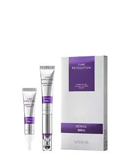 Missha Набор омолаживающий для век Time Revolution Retinol 500 Shot, 2 шт