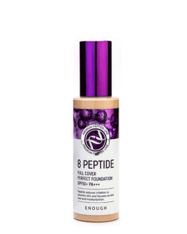 Enough Омолаживающий тональный крем 8 Peptide SPF50+ PA+++, 100 мл