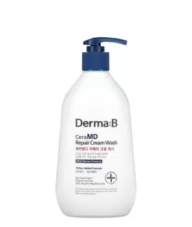 Derma:B Восстанавливающая кремовая пена для лица и тела CeraMD, 400 мл