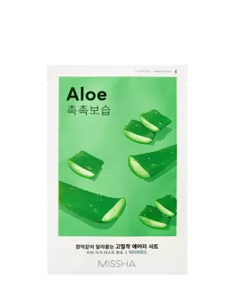 Missha Masca hidratantă din țesătură Airy Fit Aloe, 1 buc