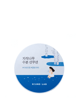 ROUND LAB Cremă-cushion pentru protecție solară Birch Juice SPF50+ PA++++, 15 g