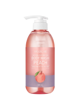 Around Me Gel de duș Peach, 500 ml
