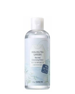 the SAEM Гипоаллергенная мицеллярная вода Healing Tea Garden Tea Tree, 300 мл